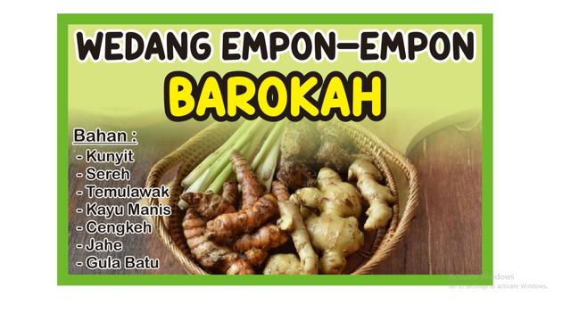 Wedang Empon-empon Barokah